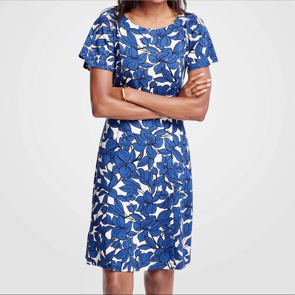 Ann Taylor Iris Flare Dress